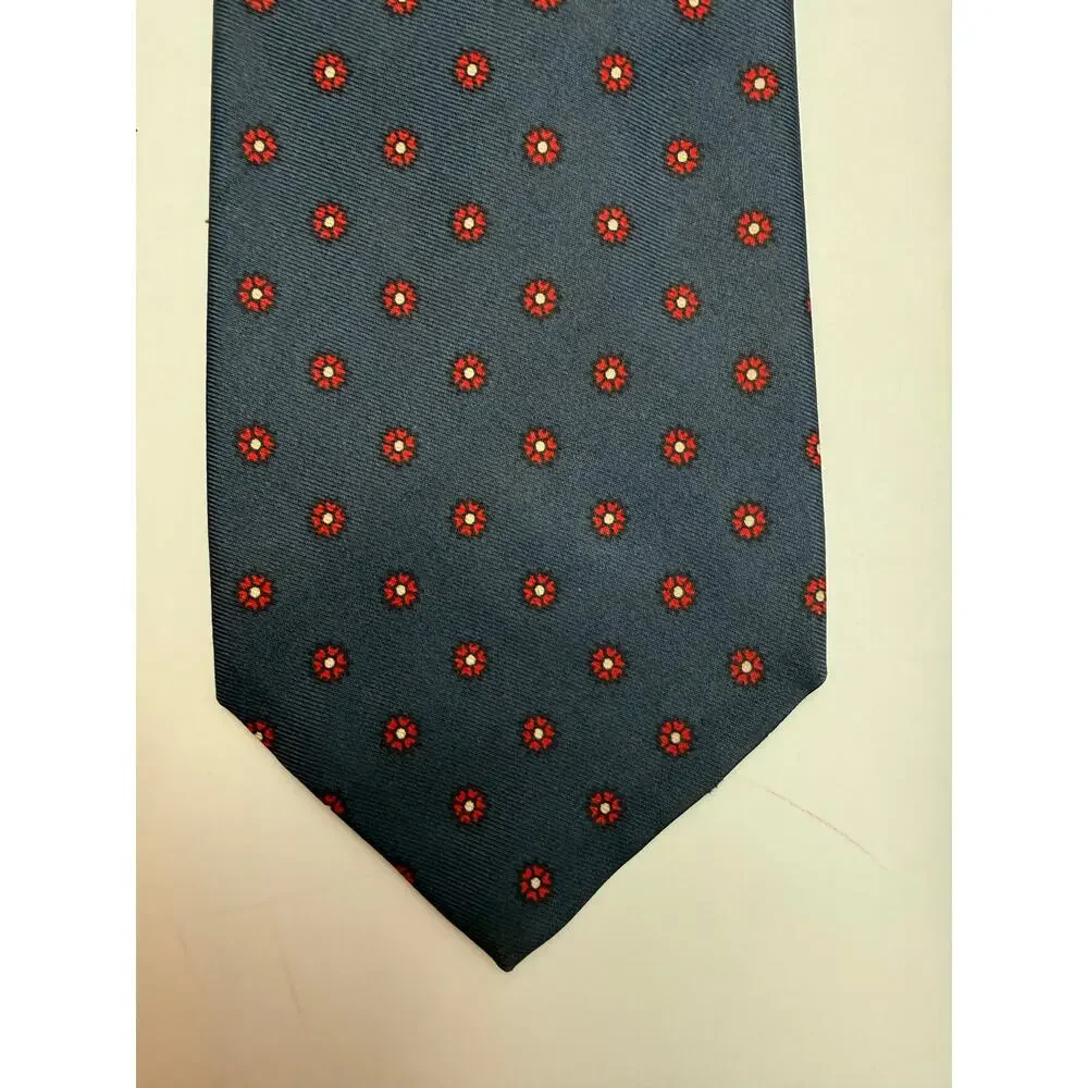 Robert Talbott Silk Tie Lot 4 Hand Sewn Vintage USA Made England Italy